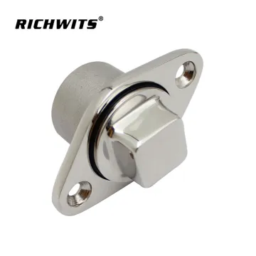 Marine boat deck hardware Stainless Steel 316 Yacht Accessories Diamond Boat gar screw Drain Plug