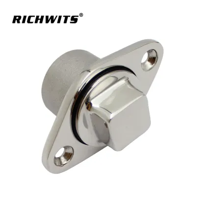 Marine boat deck hardware Stainless Steel 316 Diamond Boat gar screw Drain Plug