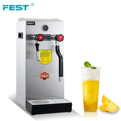 FEST Commercial Boiling and Steam Coffee Milk Foam Machine