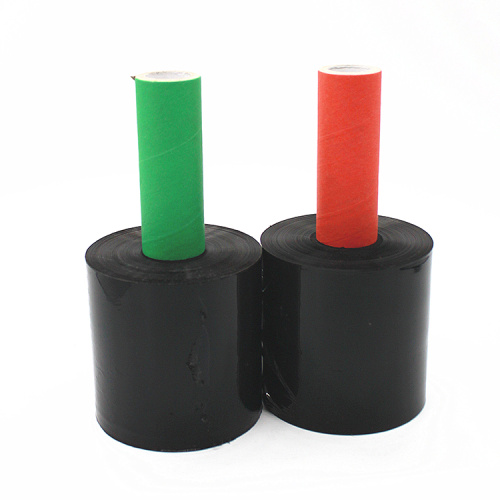 Black stretch shrink LLDPE packing wrap film