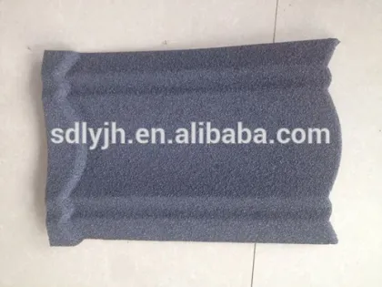 colorful stone coated metal clay roof tiles sunlight/fuda/jinhu