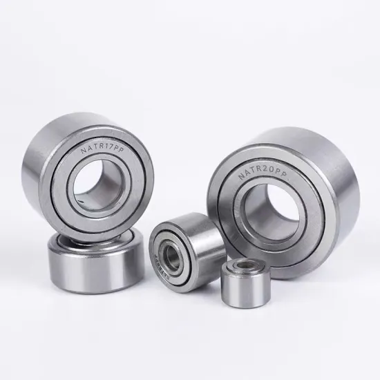 Track Back-up Roll Bearings: Types including Nutr15pp, Nutr17pp, Nutr20pp, Nutr25pp, Nutr30pp - Comparison of Ball Bearings, Roller Bearings, and Needle Roller Bearings