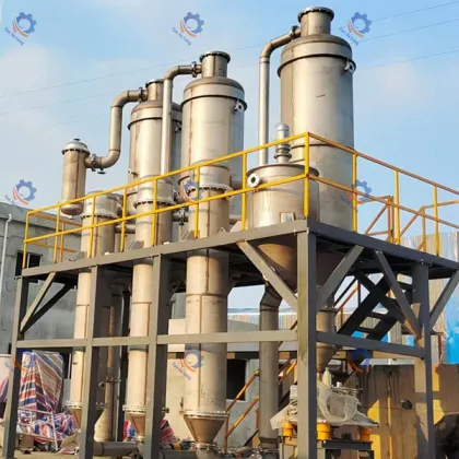 Efficient Alkali Evaporator Chemical System