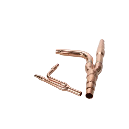HENGSHI Refnet Copper Branch Pipe Fitting for Daikin Hitachi Midea VRV Air-Conditioning Systems
