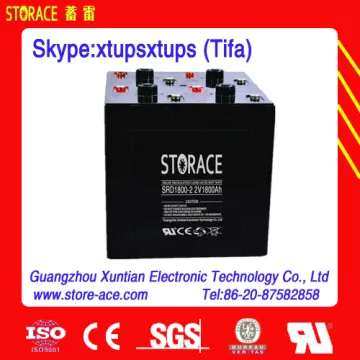 2v 1800ah Valve Regulated Lead Acid battery for Outdoor Equipment