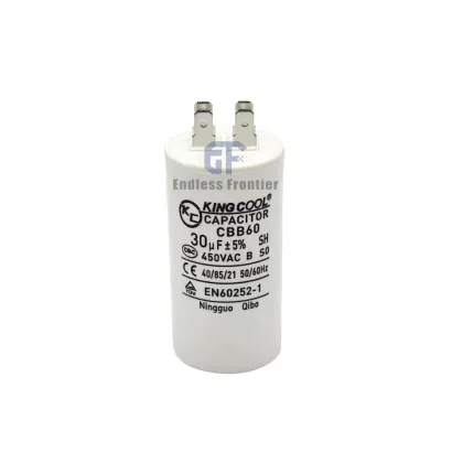 AC Motor Run Capacitor CBB65 for Air Conditioner Parts