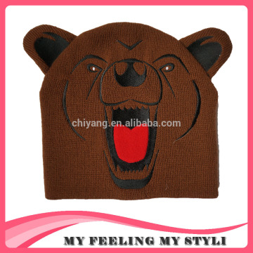 The cute softtextile baby hat for winter on hot sale