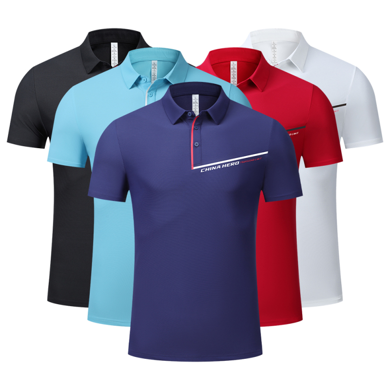 Quick-Dry Performance Polo for Men Active Lifestyle