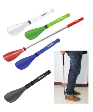 Affordable Promotion Gift: 2-in-1 Plastic Back Scratcher and Shoe Horn