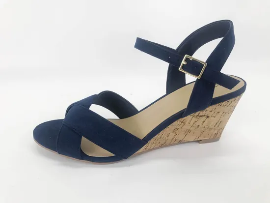 Women's Platform Wedge Ankle Strap Open Toe Sandals