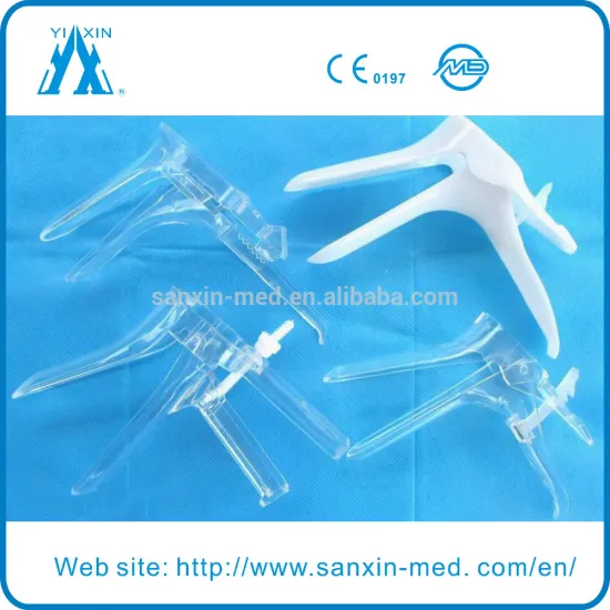 vaginal speculum with screw and bend handle