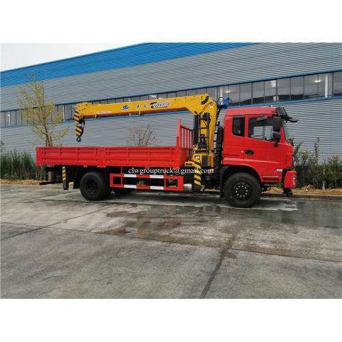 Grue montée sur camion hydraulique Dongfeng Boom