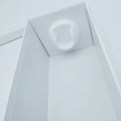 White Anniversary Ceremony Couples Wedding Wine Box