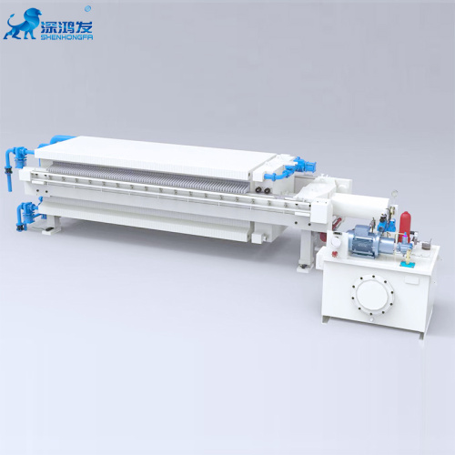 Automatic filter cloth cleaning filter press