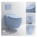 Big Size Printing Wall Hung Toilet With Tank