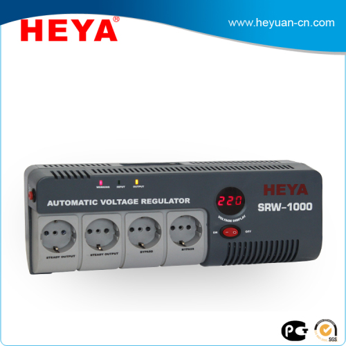 Single Phase Relay Control Voltage Stabilizer For Home Appliance