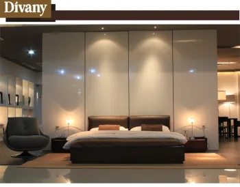 Divany New Modern Bedroom Furniture with Bed and Night Stand (A-B35)