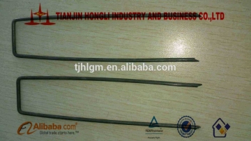 2015 new sod staples u-type nails retail fabric pins iron nails made in china
