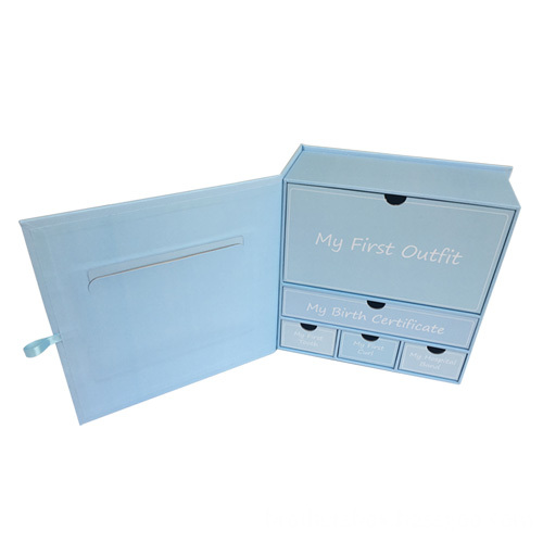 Hot Cardboard Drawer Favor Box for Baby