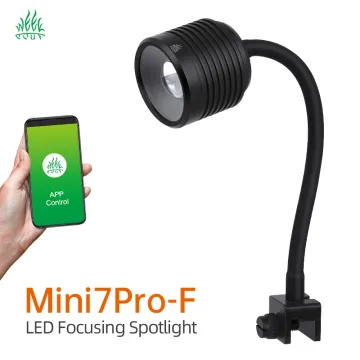 WEEK AQUA Mini7Pro-F Cob LED Aquarium Lighting with Stepless Dimming