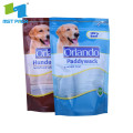 disposable plastic standing up pet food packaging bags dog food bags