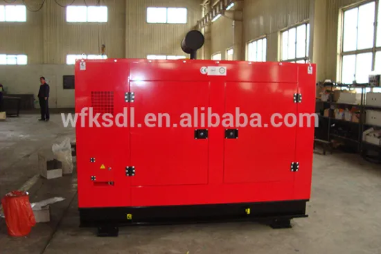 Weifang ricardo 6105AZLD 100kw 125kva sound proof generator