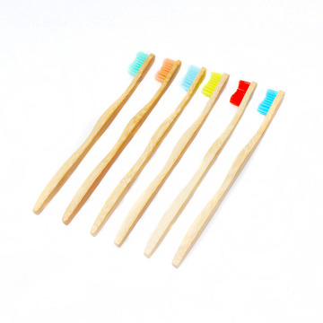 Bamboo Charcoal Adult Toothbrush Private Label Natural