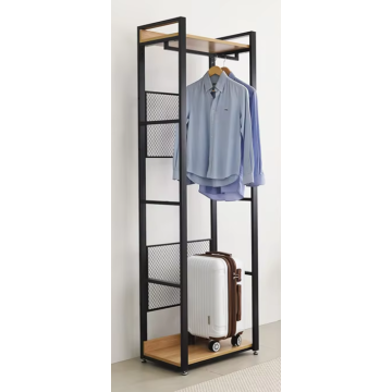 Unidad de almacenamiento de ropa industrial moderna que ahorra espacio