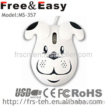 Hottest Lovely Dog Shape Mouse Animal Mouse 