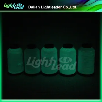 Blue glow in the dark sewing thread supplier