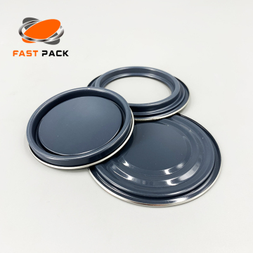 Accessori per barattoli di vernice con rivestimento dorato o grigio