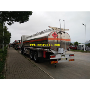Camiones cisterna del transporte del aceite de 20ton 12 ruedas
