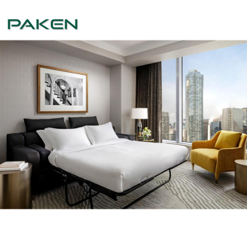 Chinese Multifunctional Folding Fabric Sofa Bed for Hotels