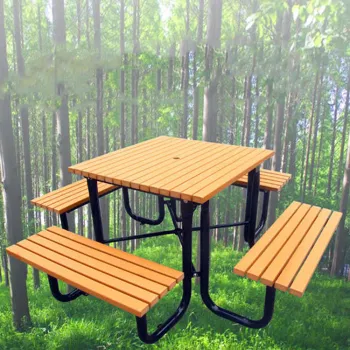 Recycled Plastic Wood Outdoor Picnic Table