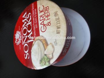 beautiful and exquisite workmanship paper can for biscuit packaging
