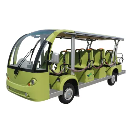 Open Style Electric Mini Sightseeing Bus Car Small Electric Golf Cart