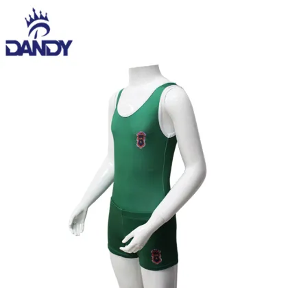 Boys sublimation training leotards and shorts