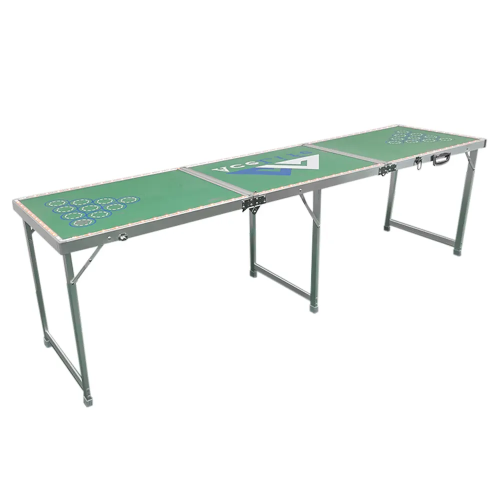 Mesa dobrável portátil resistente para camping e eventos