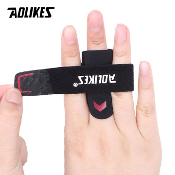 Aolikes 1Pcs Sport Finger Splint Guard Bands Bandage Support Wrap Basketball Volleyball Fingerstall Sleeve Pain Relief Sport