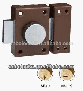 Verrou rim lock door knob lock