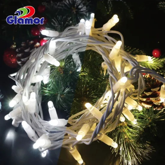 IP65 Outdoor Dual Color Light Chain for Christmas - Remote Control Decoration