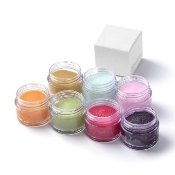 Custom Flavor Organic Sugar Lip Exfoliator - 7 Color Options for Moisturizing Lip Care