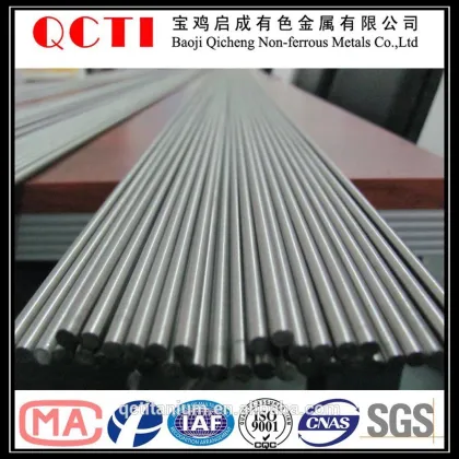 china hot wholesale titanium rods in shaanxi baoji