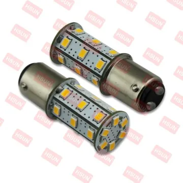High quality 1156 car tail light BA15S led light 24 led smd 2835 led auto LED turning light
