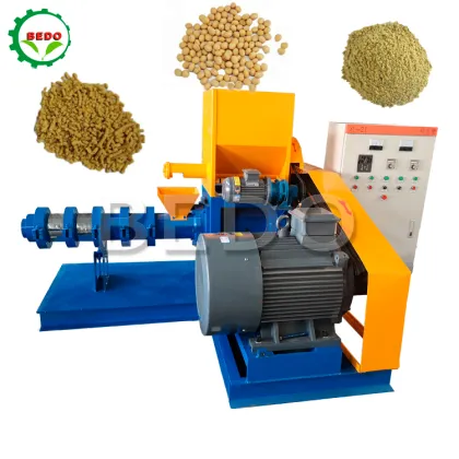 Dry Soybean Meal Extruder for Soy Flour/Corn/Soy Meal Processing - Piglet Expander Feed Machine