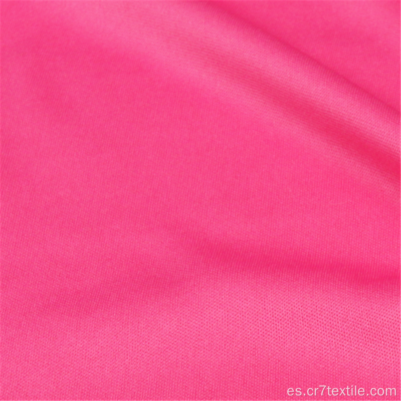 Tejidos elásticos de punto 100% poliéster Spandex