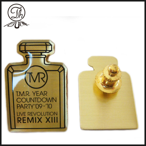 Luxury Medical bottle shape brass pin