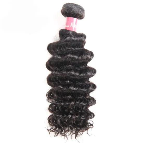 New Arrivals Deep Wave Unprocessed Malaysian Hair Weaving, Raw Unprocessed Virgin Malaysian Hair Extensions