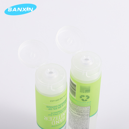 Plastic Squeeze transparent matte for Hand Sanitizer Gel