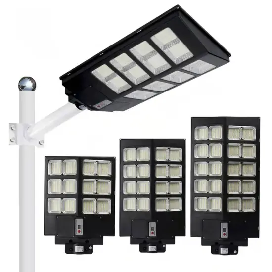 Outdoor Waterproof Solar Rechargeable Street Light - 300w/400w Integrated Solar LED Light for Project Installation